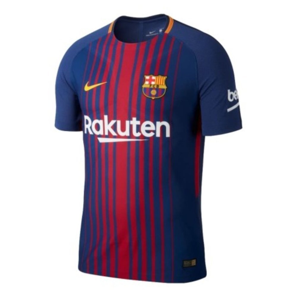 Nike Men's Barcelona 17/18 Authentic Home Jersey
